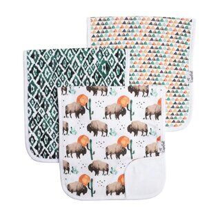 Copper Pear Bison Premium Burp Cloths